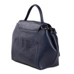 Bolsa de Couro - Mini NASCENTE - Azul Anil