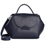 Bolsa de Couro - Mini NASCENTE - Azul Anil