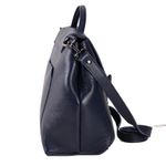 Bolsa de Couro - NASCENTE - Azul Anil