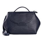 Bolsa de Couro - NASCENTE - Azul Anil