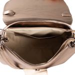 Bolsa de Couro - NASCENTE - Champagne e Off White