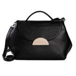 Bolsa de Couro - NASCENTE - Preta e Off White