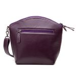 Bolsa de Couro - PAIXÃO - Uva 