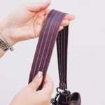 Bolsa de Couro - REALIZAR - Ameixa