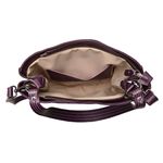 Bolsa de Couro - REALIZAR - Ameixa
