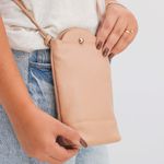 Bolsa de Couro - VIAGEM - Nude