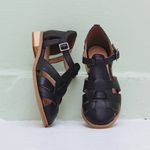 Sandália Fisherman - AMOR - Preta - 664.29