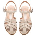 Sandália Fisherman - BEIJA-FLOR - Off White - 842.108