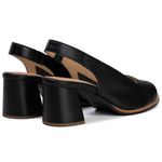 Sandália Peep Toe - ELEGÂNCIA - Preta - 177.31 
