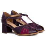 Sandália Peep Toe - LUA - Ameixa, Pitaya e Purple - 177.61