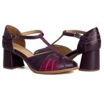 Sandália Peep Toe - LUA - Ameixa, Pitaya e Purple - 177.61