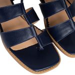 Sandália Rasteira - BRISA - Azul Anil - 914.38
