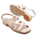 Sandália Rasteira - CANTAR - Off White - 914.41