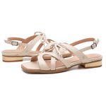 Sandália Rasteira - CANTAR - Off White - 914.41