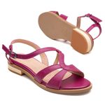 Sandália Rasteira - ENSOLARAR - Pitaya - 842.115 