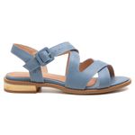 Sandália Rasteira - ILUMINAR - Azul Hortência - 842.120 