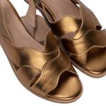Sandália Rasteira - ONDAS - Bronze - 842.91