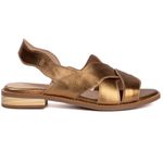 Sandália Rasteira - ONDAS - Bronze - 842.91