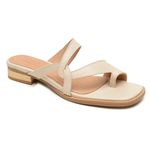 Sandália Rasteira - UNIR - Off White - 914.29