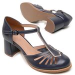 Sapato Boneca - ADMIRAR - Azul Marinho - 771.09
