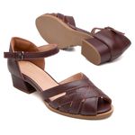 Sapato Peep Toe - ETERNO - Madeira - 965.45