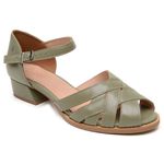 Sapato Peep Toe - ETERNO - Sálvia - 965.45