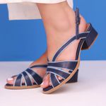 Sandália - ELEVAR - Azul Anil e Azul Celeste - 965.17