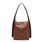 Bolsa de Couro - ASAS - Chocolate e Preto