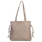 Bolsa de Couro - AURA - Amêndoa