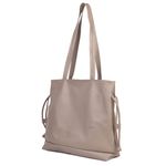 Bolsa de Couro - AURA - Amêndoa