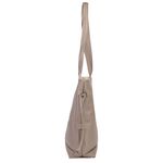Bolsa de Couro - AURA - Amêndoa