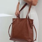 Bolsa de Couro - AURA - Chocolate
