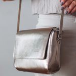 Bolsa de Couro - BÚZIOS - Champagne