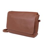 Bolsa de Couro - BÚZIOS - Chocolate