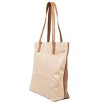 Bolsa de Couro - ENVELOPE - Nude e Caramelo