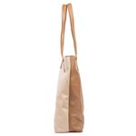 Bolsa de Couro - ENVELOPE - Nude e Caramelo