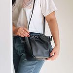 Bolsa de Couro - INSPIRAR - Preta