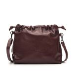 Bolsa de Couro Legítimo Madeira - HARMONIA GRANDE