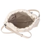 Bolsa de Couro Legítimo Off White - HARMONIA GRANDE