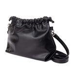 Bolsa de Couro Legítimo Preta - HARMONIA GRANDE
