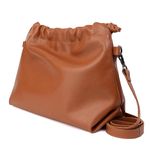 Bolsa de Couro Legítimo Telha - HARMONIA GRANDE