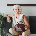 Bolsa de Couro - Mini NASCENTE - Madeira e Bali