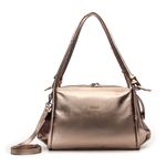 Bolsa de Couro - TEMPO - Champagne