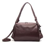 Bolsa de Couro - TEMPO - Madeira