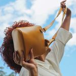 Bolsa de Couro - XODÓZINHA - Mostarda