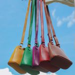 Bolsa de Couro - XODÓZINHA - Mostarda