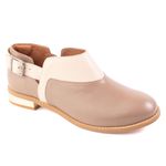 Bota - ACONCHEGO - Amêndoa e Off White - 664.49
