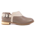 Bota - ACONCHEGO - Amêndoa e Off White - 664.49
