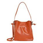 Bolsa de Couro - ENCANTO - Telha