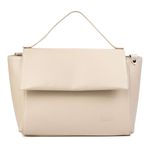 Bolsa de Couro - SERRA - Off White